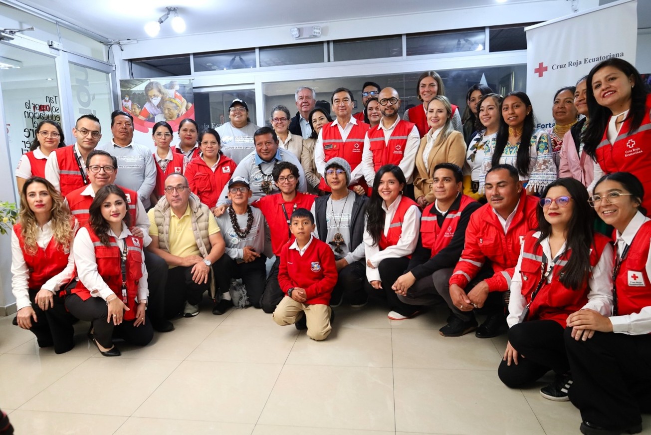 Proyecto de Zonas Fronterizas: Cruz Roja Ecuatoriana presenta resultados a la Unión Europea